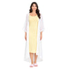Sleeveless Nightgown with Chiffon Robe