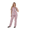 Classic Floral Button-Up Pajama