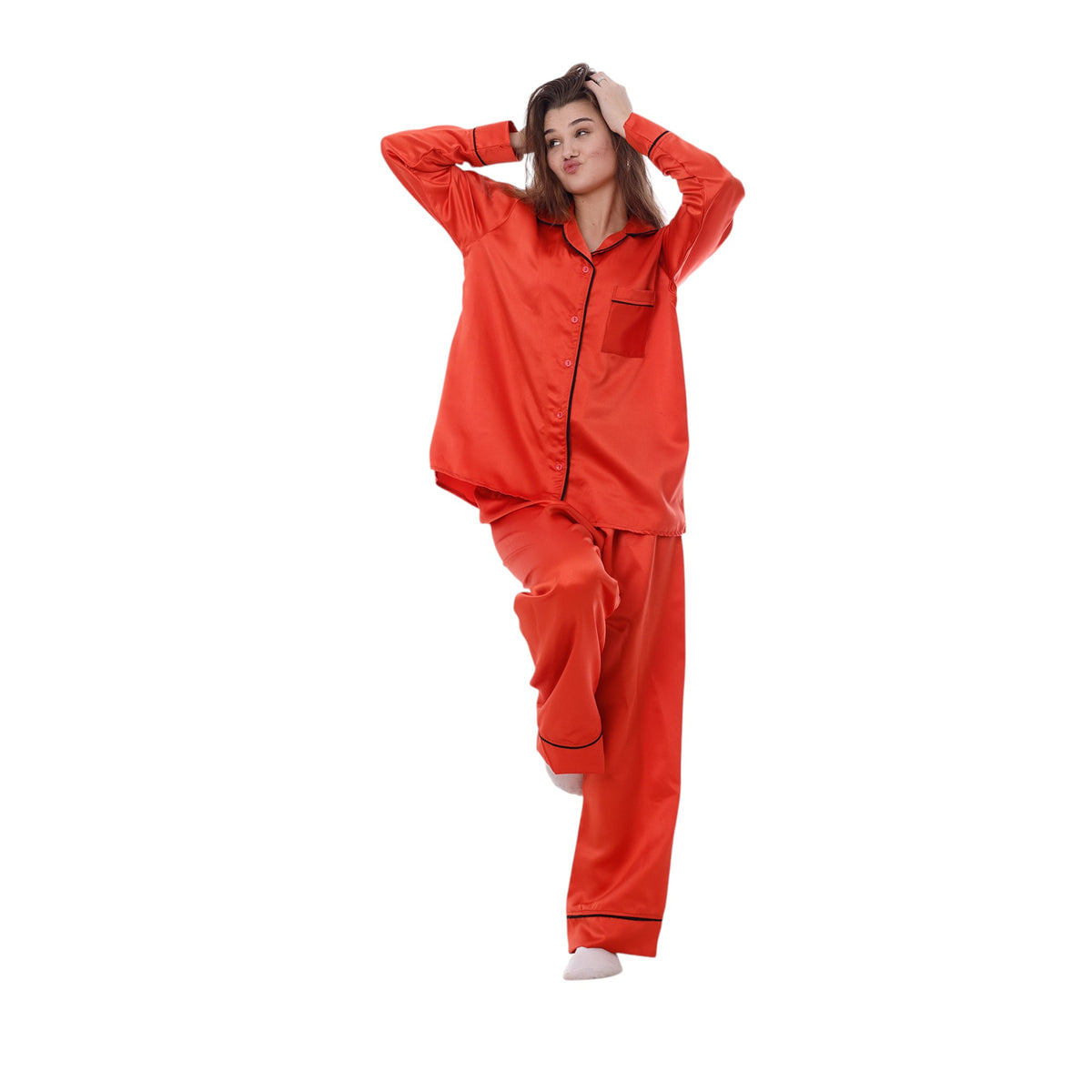 Classic Satin Pajama Set
