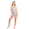 Butterfly Print Pajama Short Set