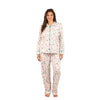 Printed Buttoned Pajama Set | FW26
