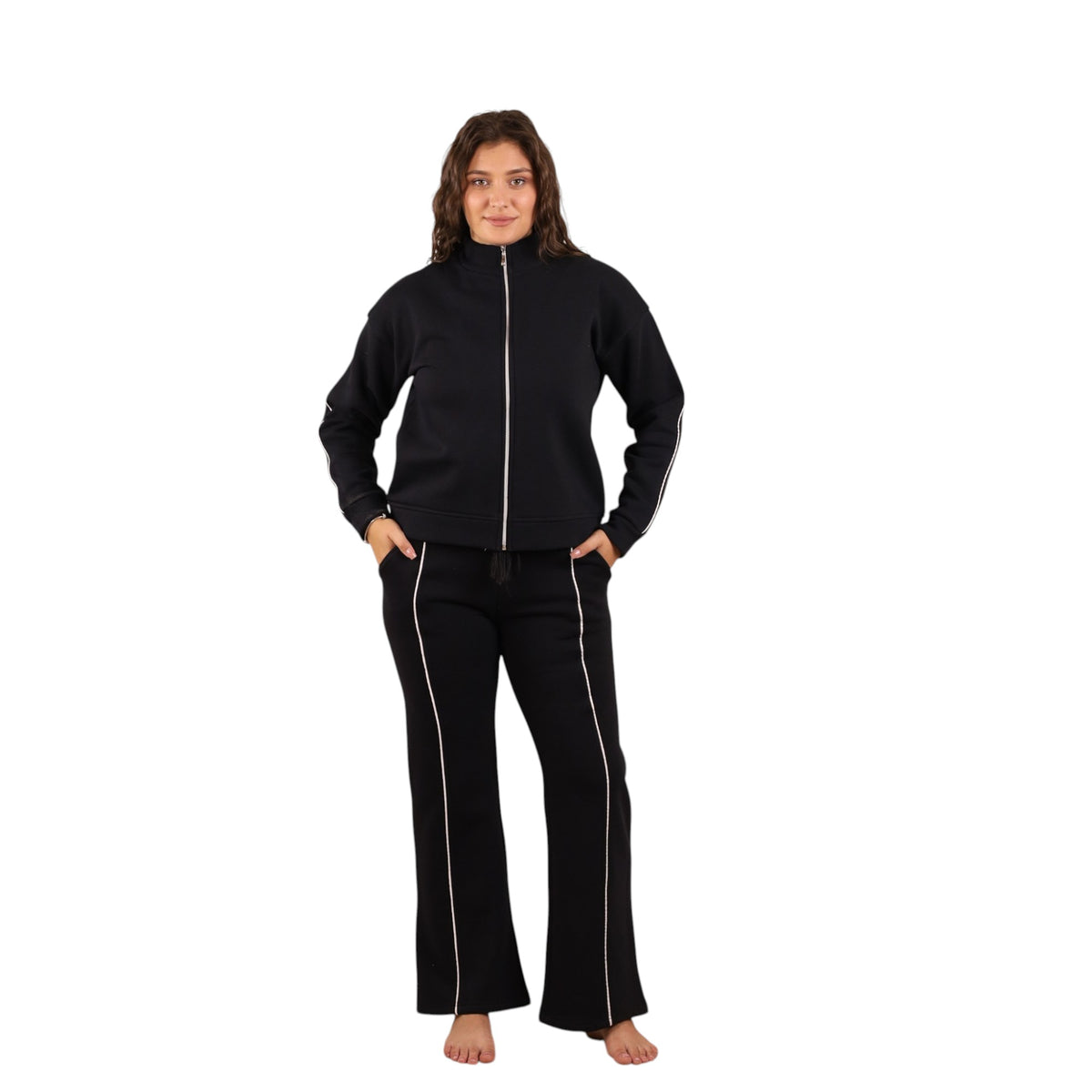 High Neck Zip Tracksuit | FW26