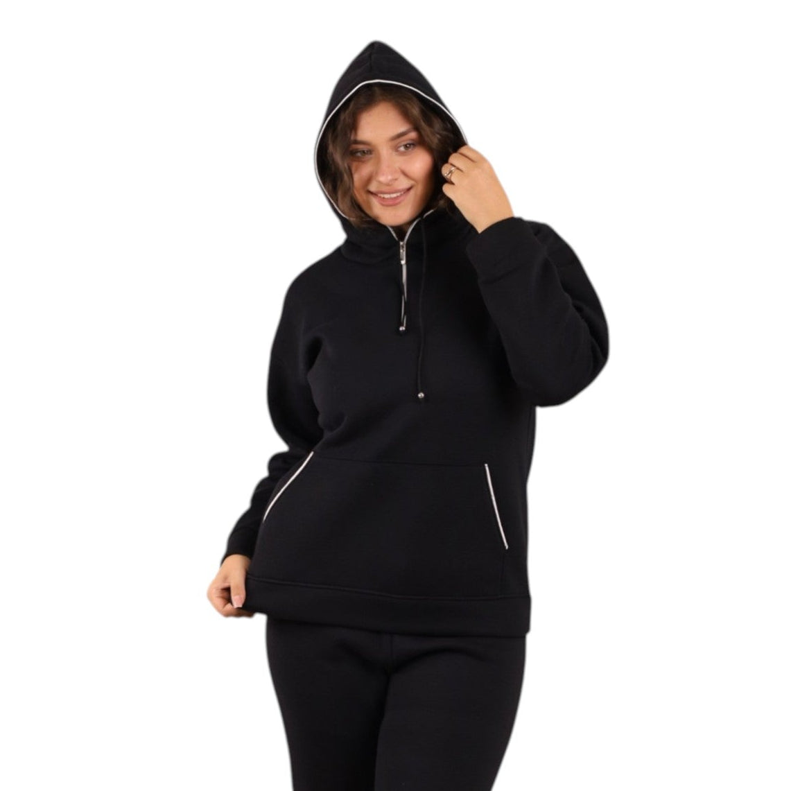 Hooded Wide-Leg Pajama Set | FW26