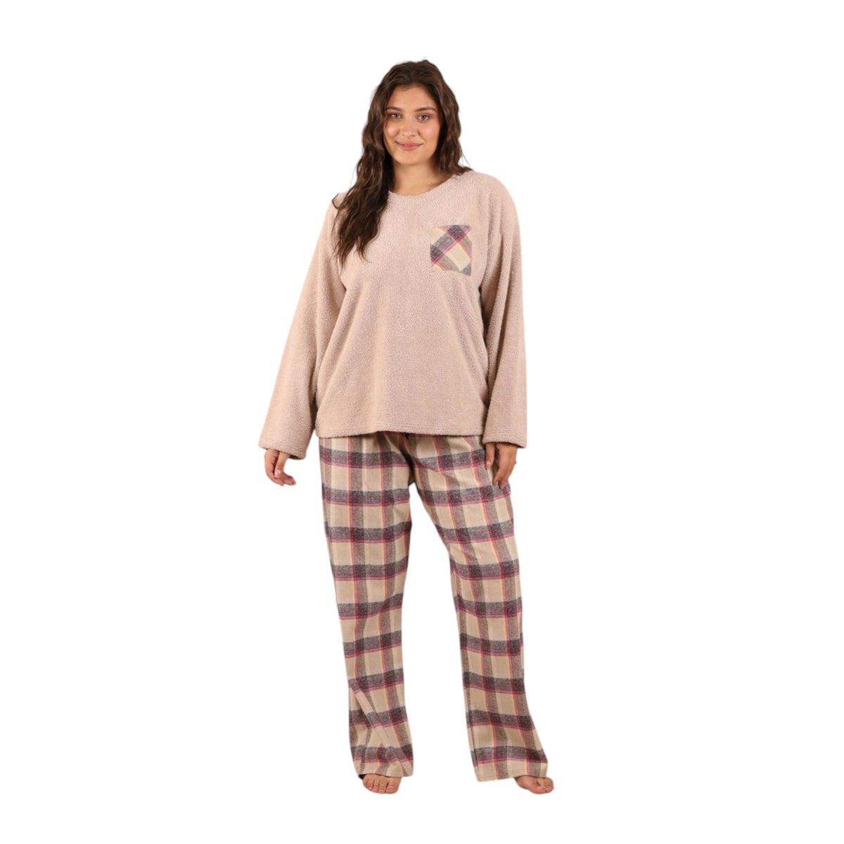 Plaid Pocket Pajama Set | FW26