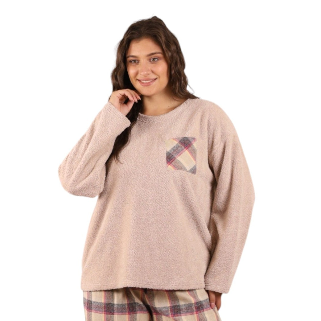 Plaid Pocket Pajama Set | FW26