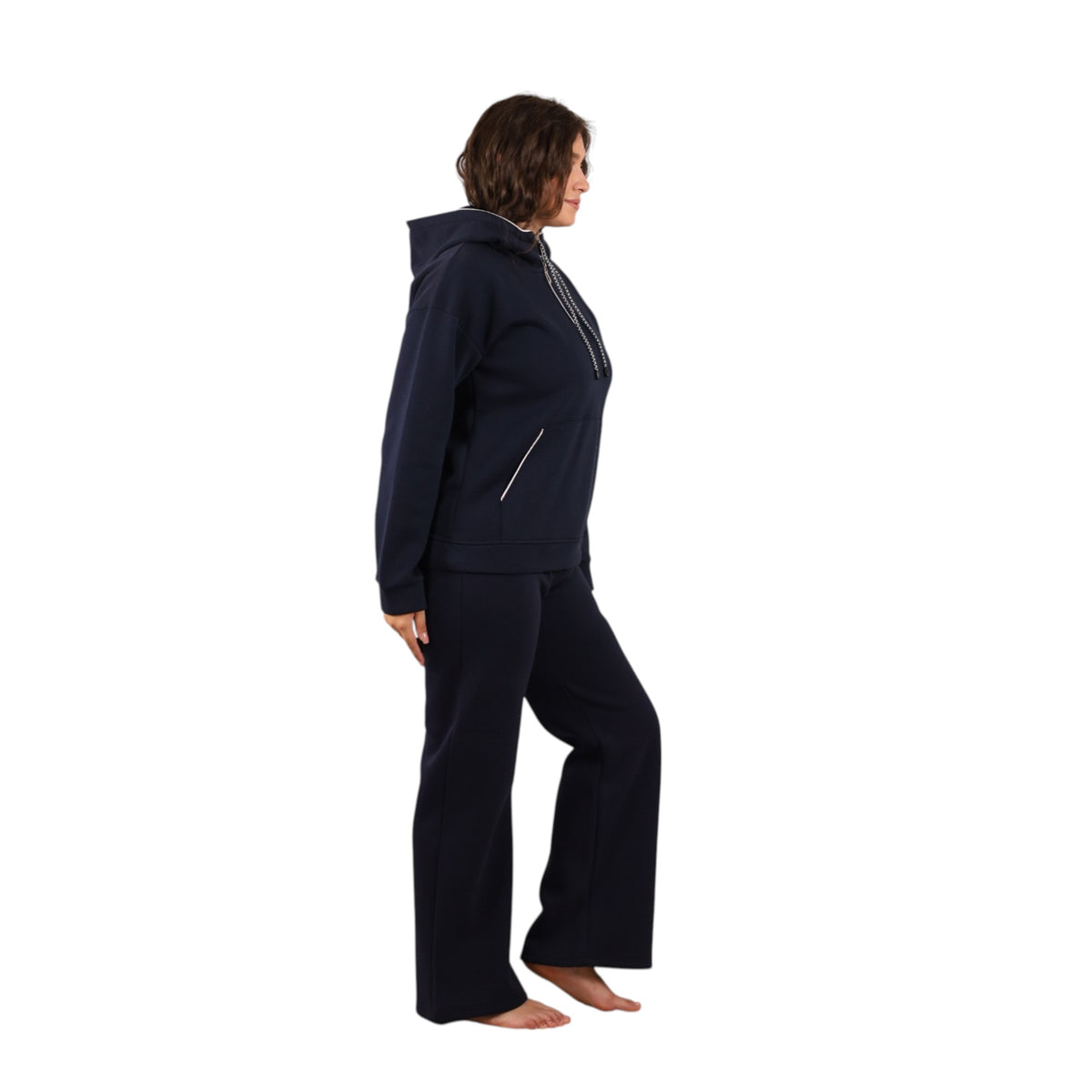 Hooded Wide-Leg Pajama Set | FW26