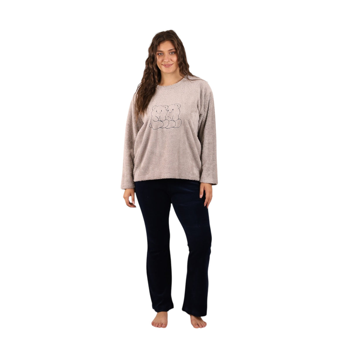 Fleece Bear Pajama Set | FW26