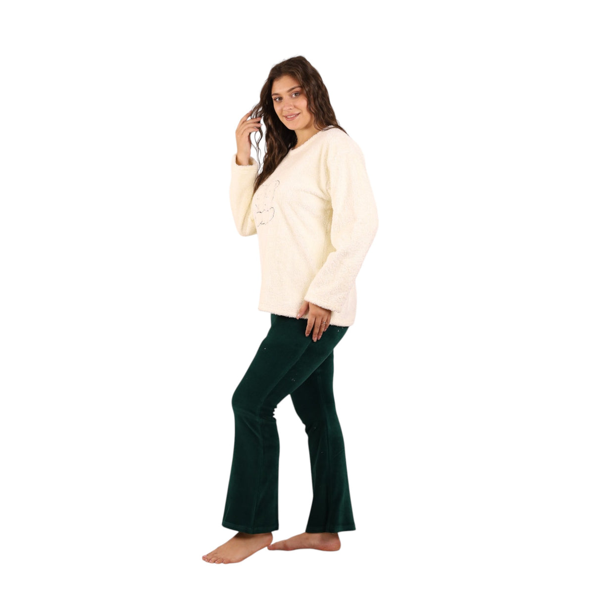 Fleece Bear Pajama Set | FW26