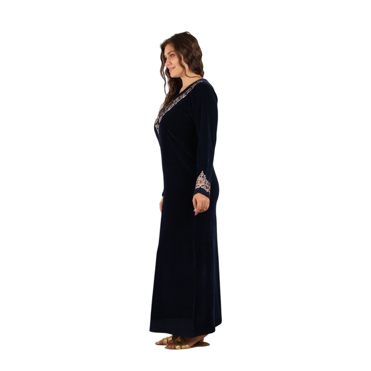 Floral Embroidered Zahra Abaya | FW26