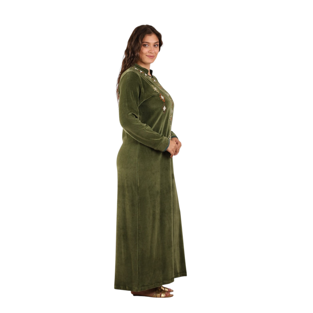 Nujoum Embroidered Abaya | FW26