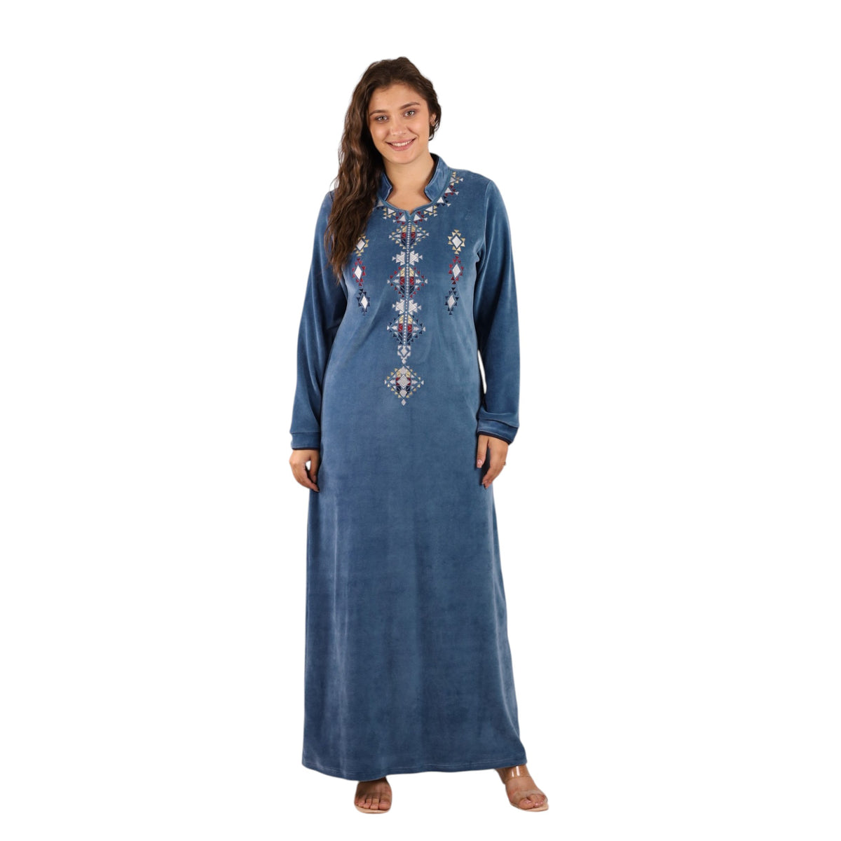Nujoum Embroidered Abaya | FW26