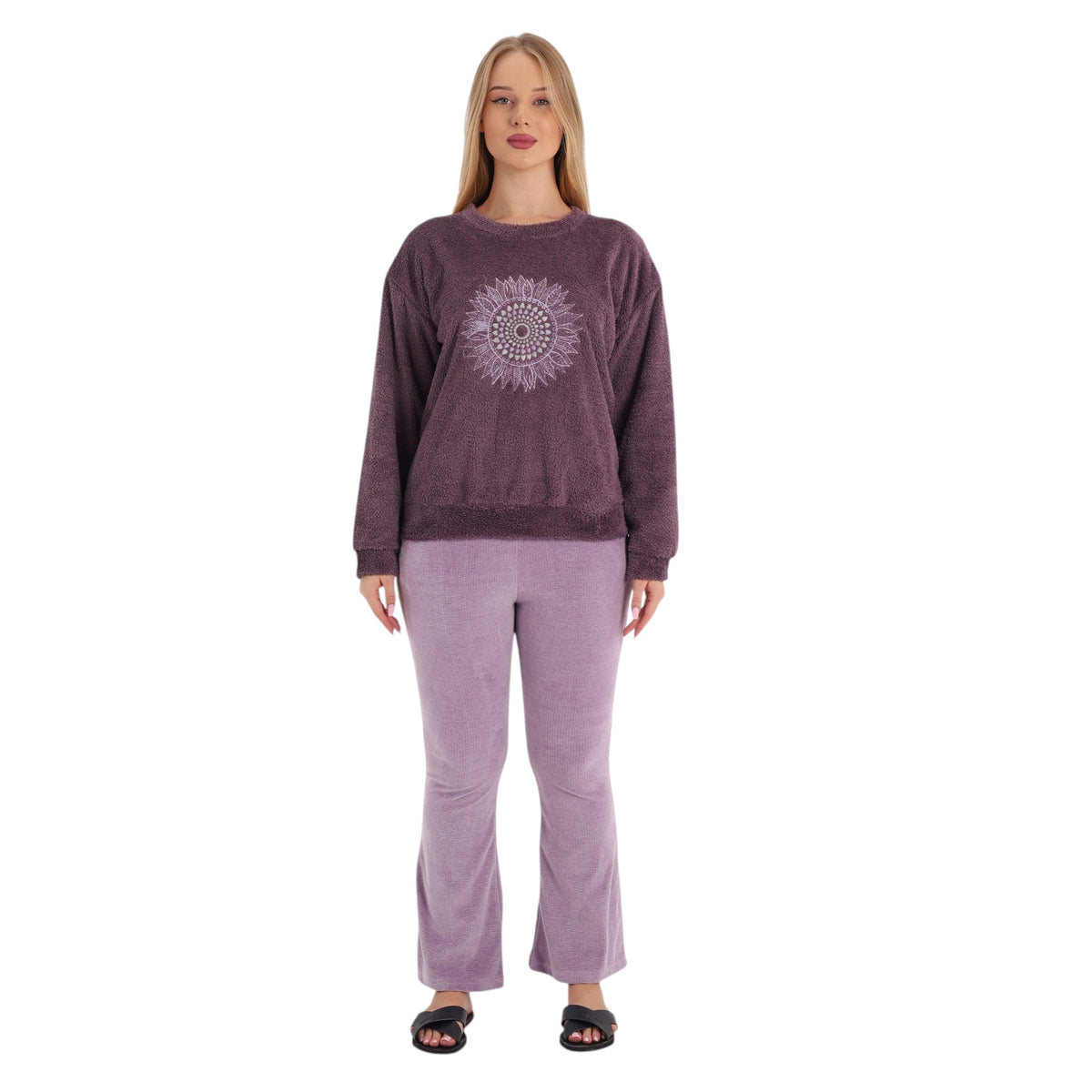 Luna Embroidered Pajama Set | FW26