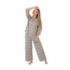 Classic Paisley Button-Up Pajama