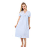 Embroidery Floral Nightgown