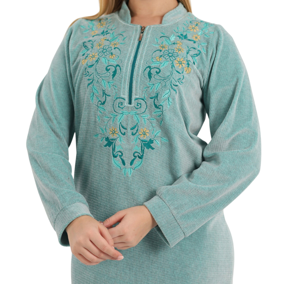Farida Floral Detail Abaya | FW26