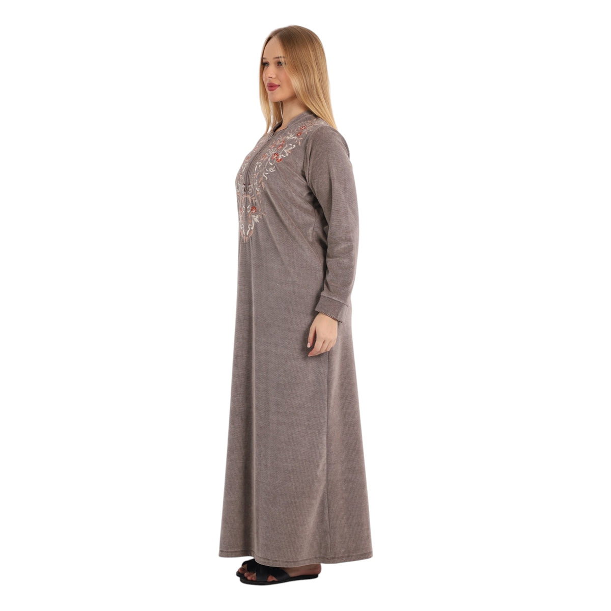 Farida Floral Detail Abaya | FW26