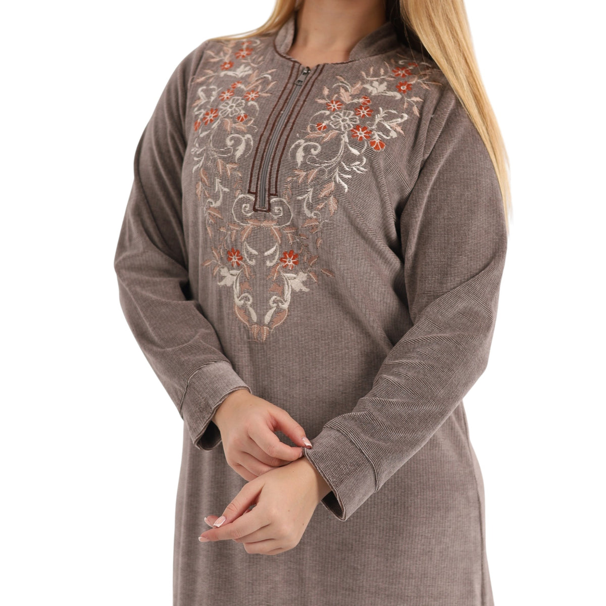 Farida Floral Detail Abaya | FW26