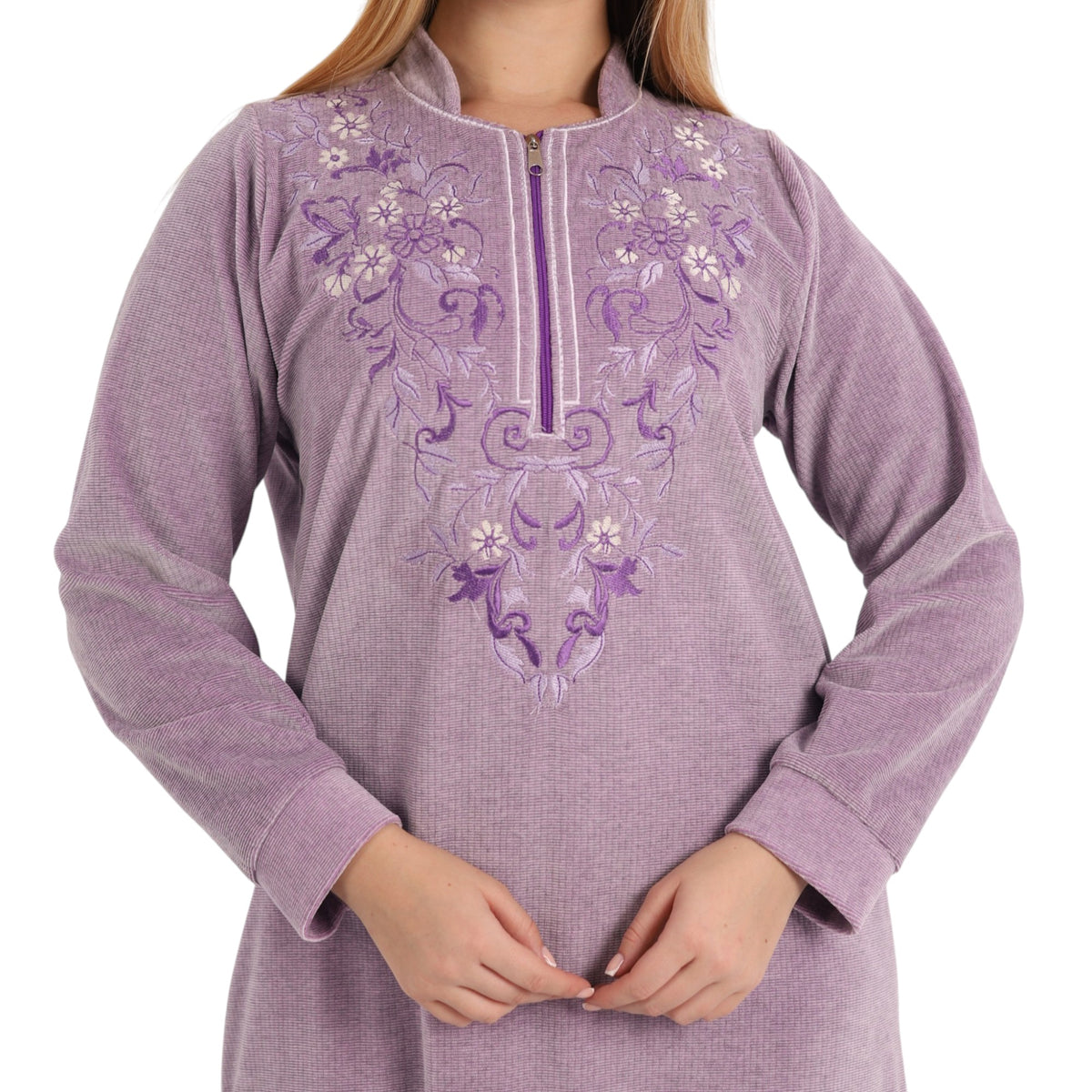 Farida Floral Detail Abaya | FW26