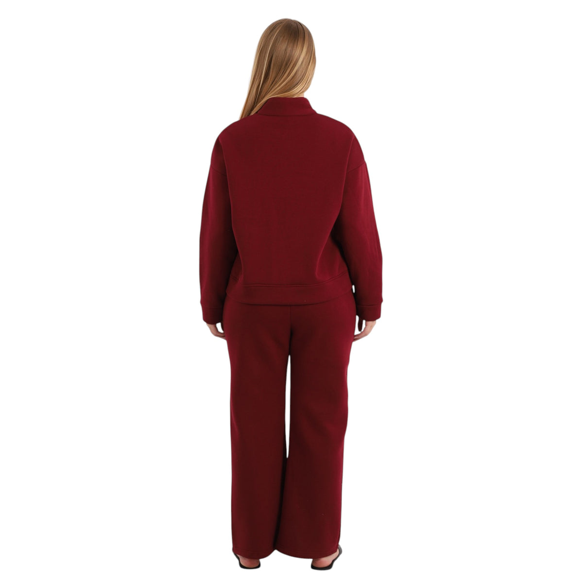 Farah Zip-Neck Pajama Set | FW26