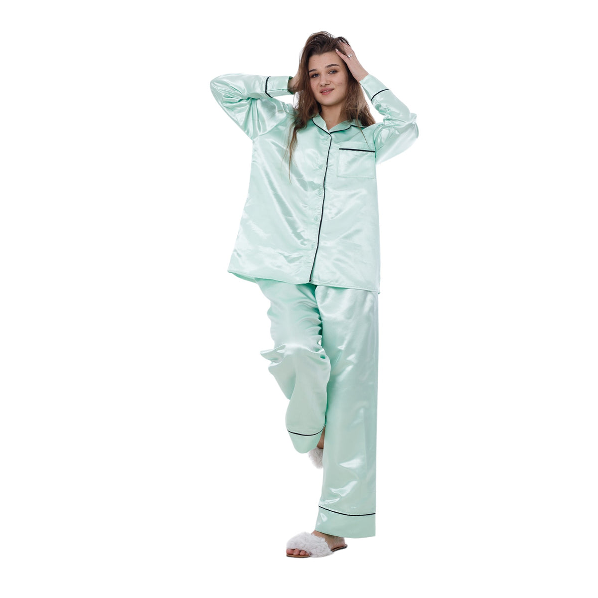 Classic Satin Pajama Set