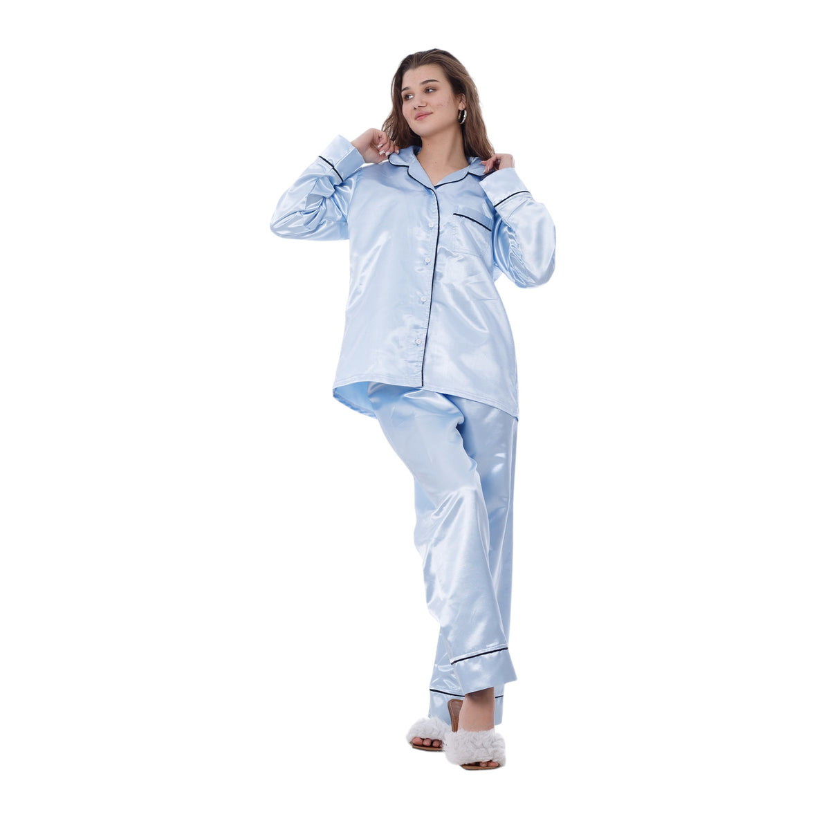 Classic Satin Pajama Set