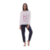 Printed Summer Pajama Set – Soft Cotton Blend with Long Sleeves