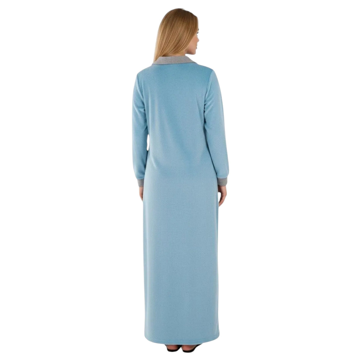 Mira Paisley Embroidered Velvet Abaya | FW26