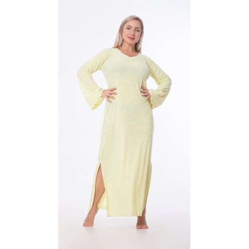 Women's Nightgown with Wide Sleeves