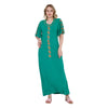 Embroidered Patterned Nightgown