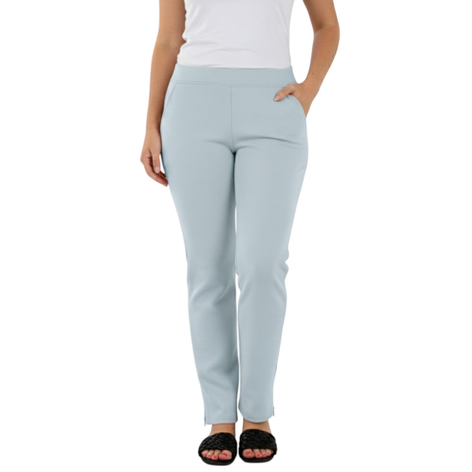 Women’s Melton Sweatpants – Casual Slim Fit Winter Pants for Daily Wear & Outings