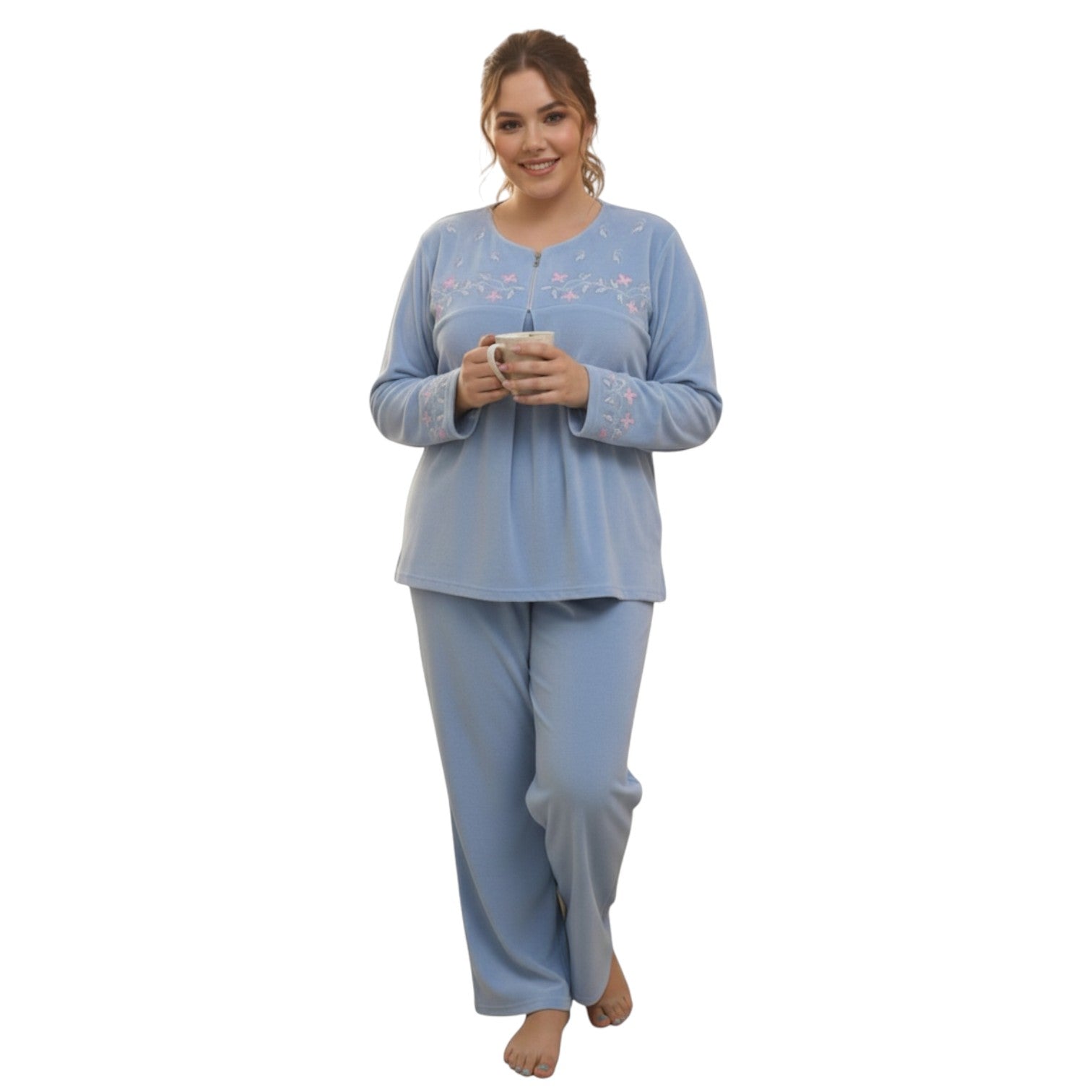 Women’s Plus Size 2-Piece Pajama Set