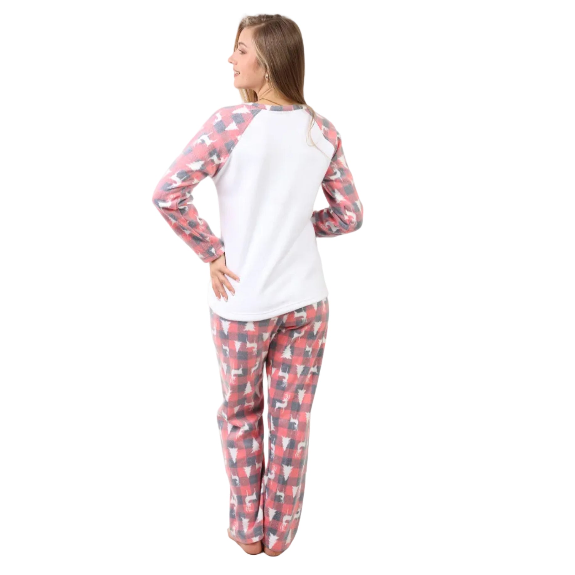 Cozy Christmas Long Pajama Set