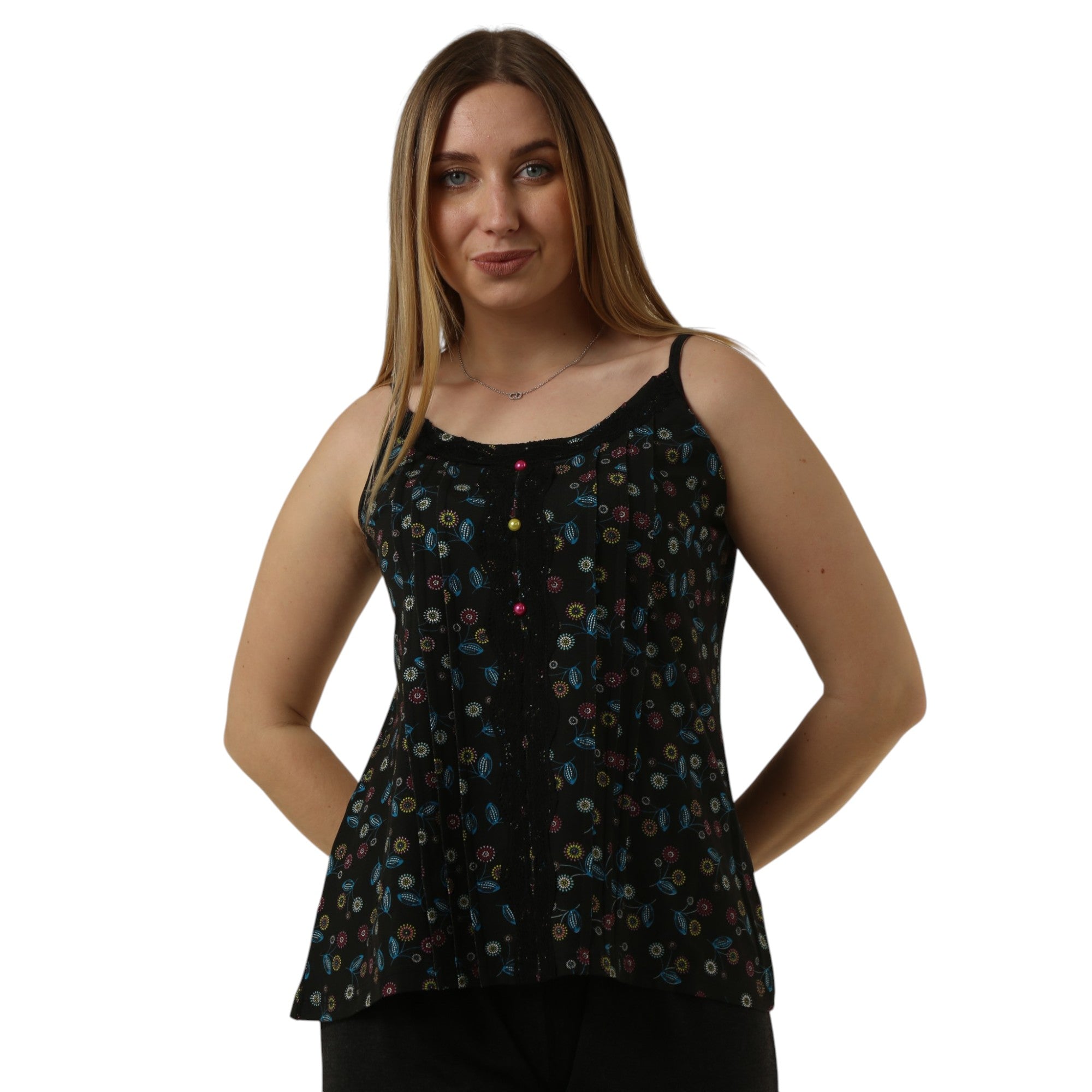Sleeveless Cotton Pajama Set