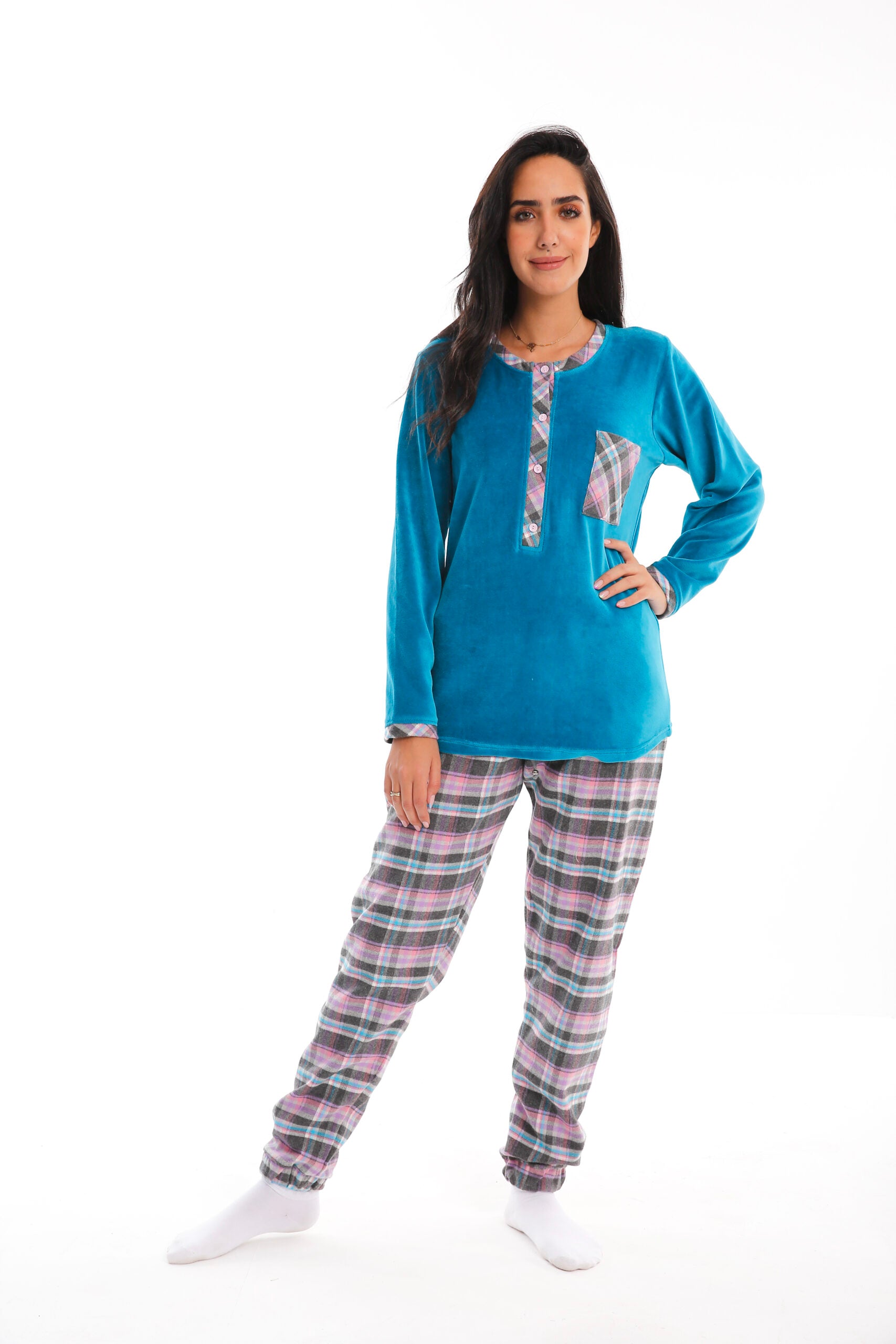 Winter Plaid Pajama Set