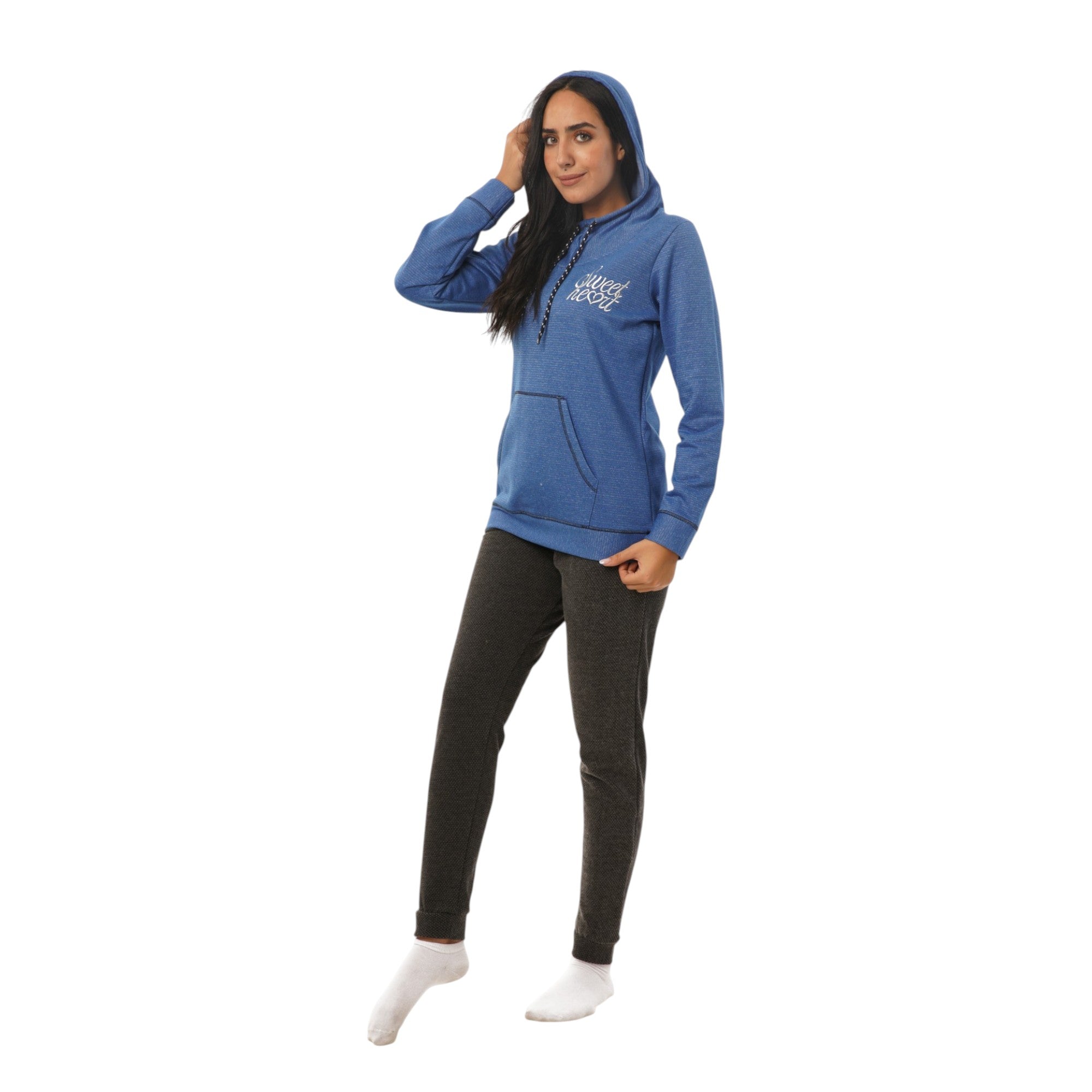 Sweetheart Hooded Lounge  Set