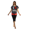 3-Piece Cotton Pajama Set – I Love Coffee Print, Comfortable Summer Sleepwear