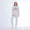 Winter Pajama Set in Velvet Cotton