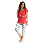 printed  pants pajamas