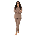 طقم ملابس نسائي من الجاكار للمنزل