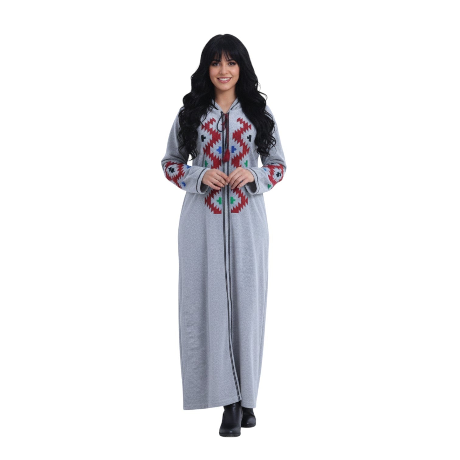 عباية مطرزة كاجوال