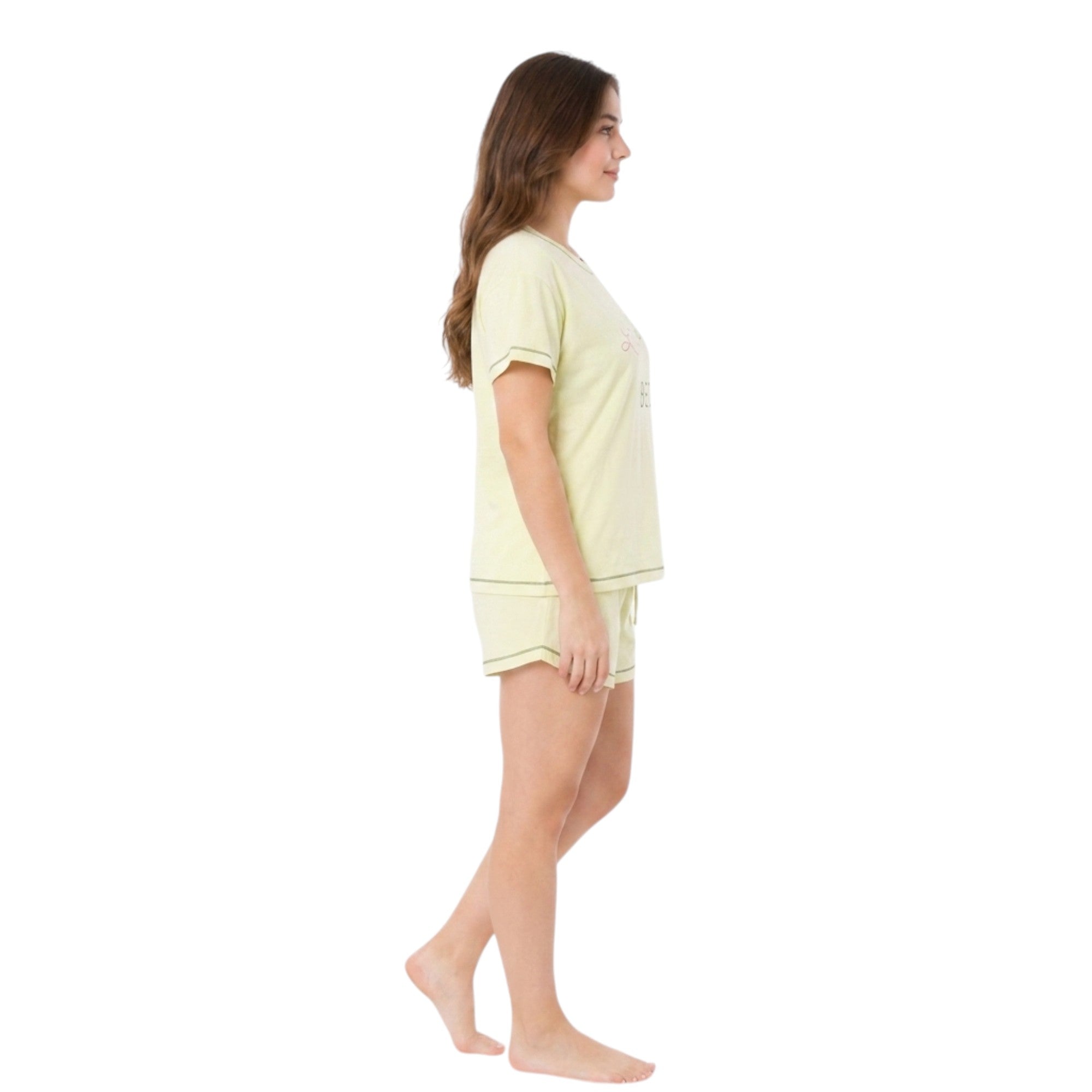 Printed Short Pajama Set