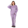 Soft Velvet Loungewear Set – Lilac “Wonderful” Hoodie & Pants