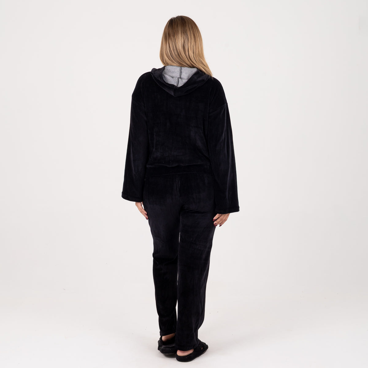 Hooded Zipfront Pajama Set | FW26