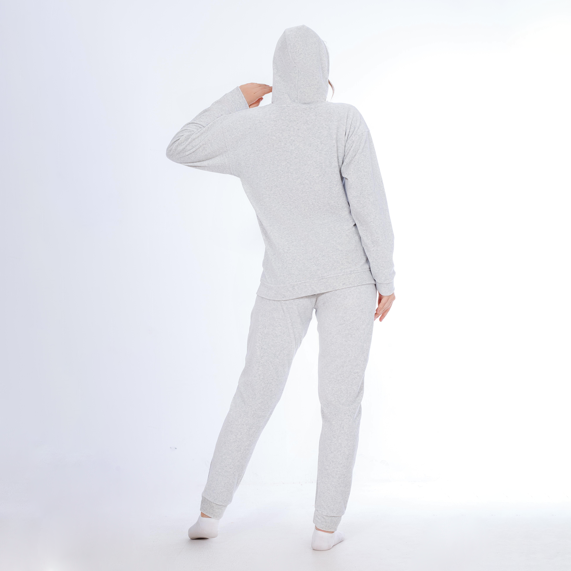Winter Pajama Set in Velvet Cotton