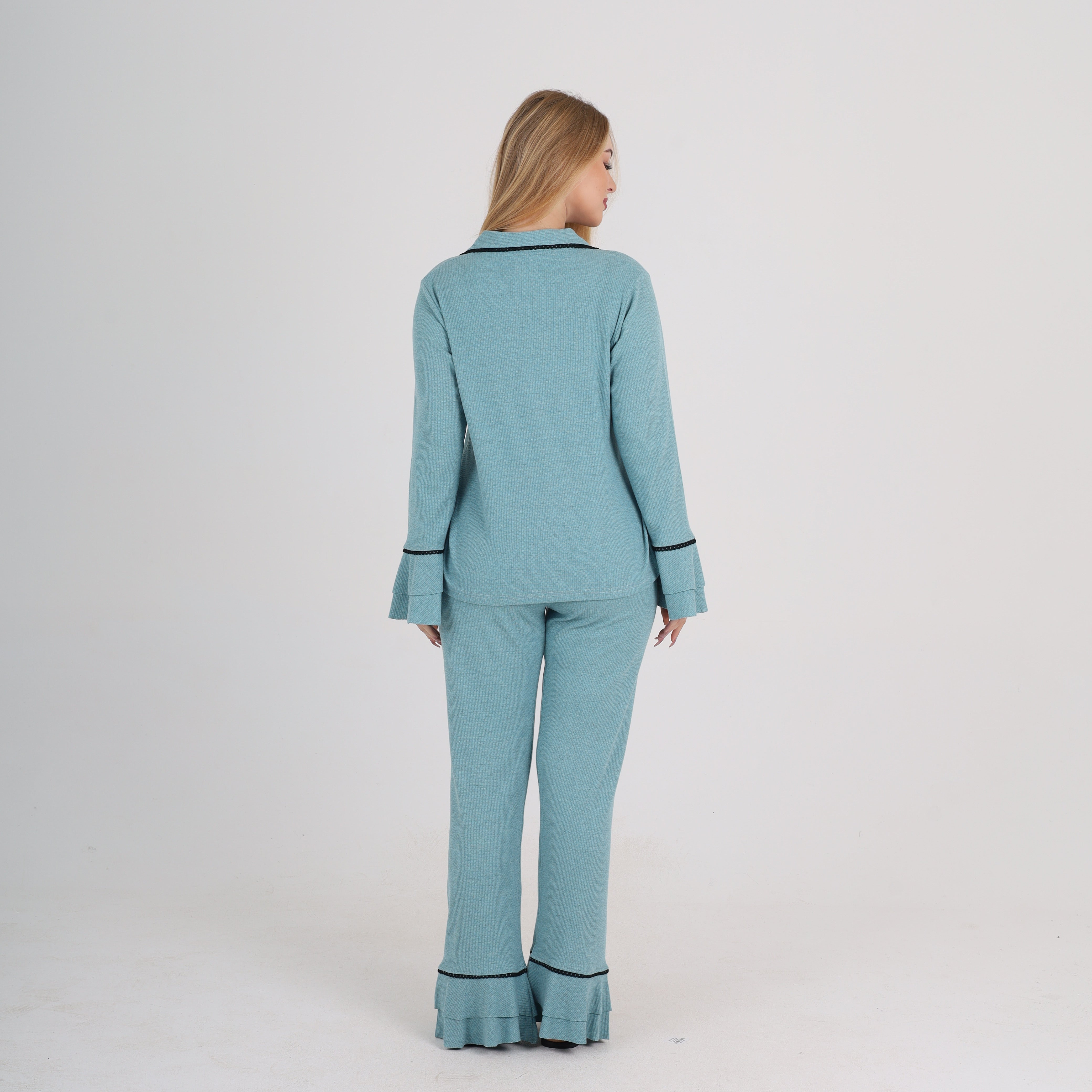 Classic Ruffle Pajama Set