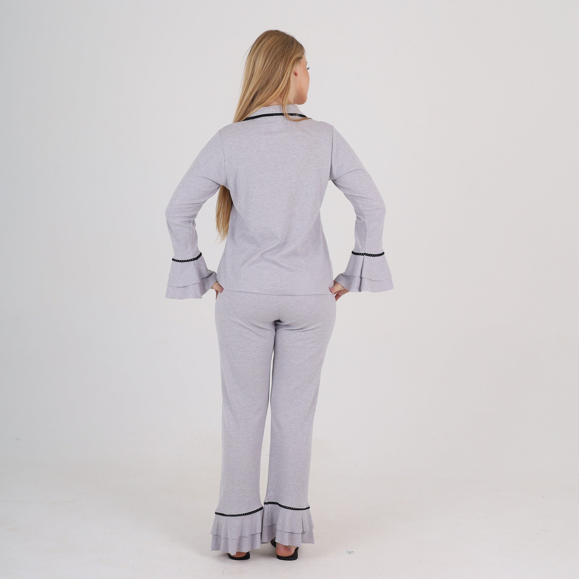 Classic Ruffle Pajama Set