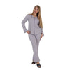 Soft Ribbed Button Lounge Set