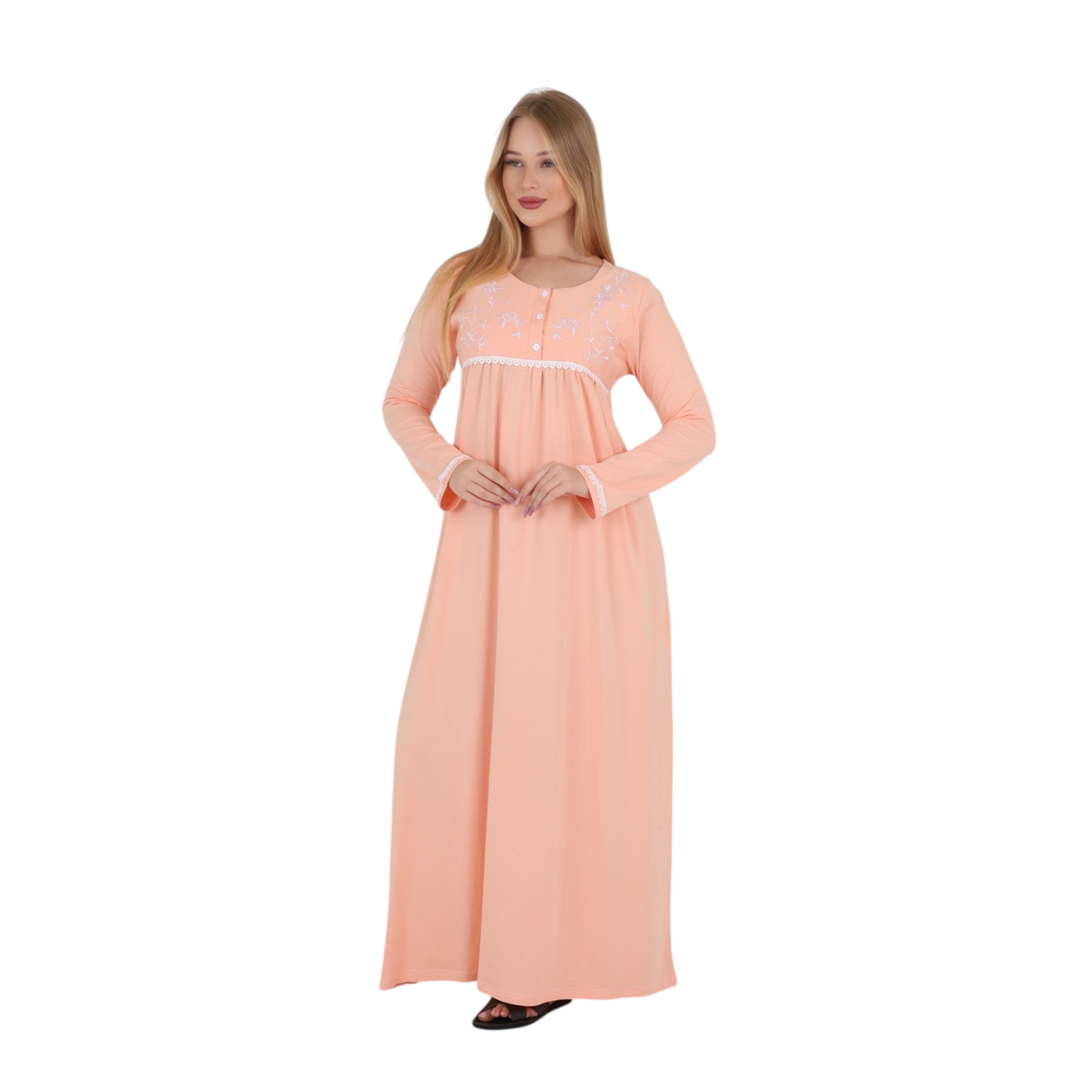 Luxury Embroidered Maxi Abaya