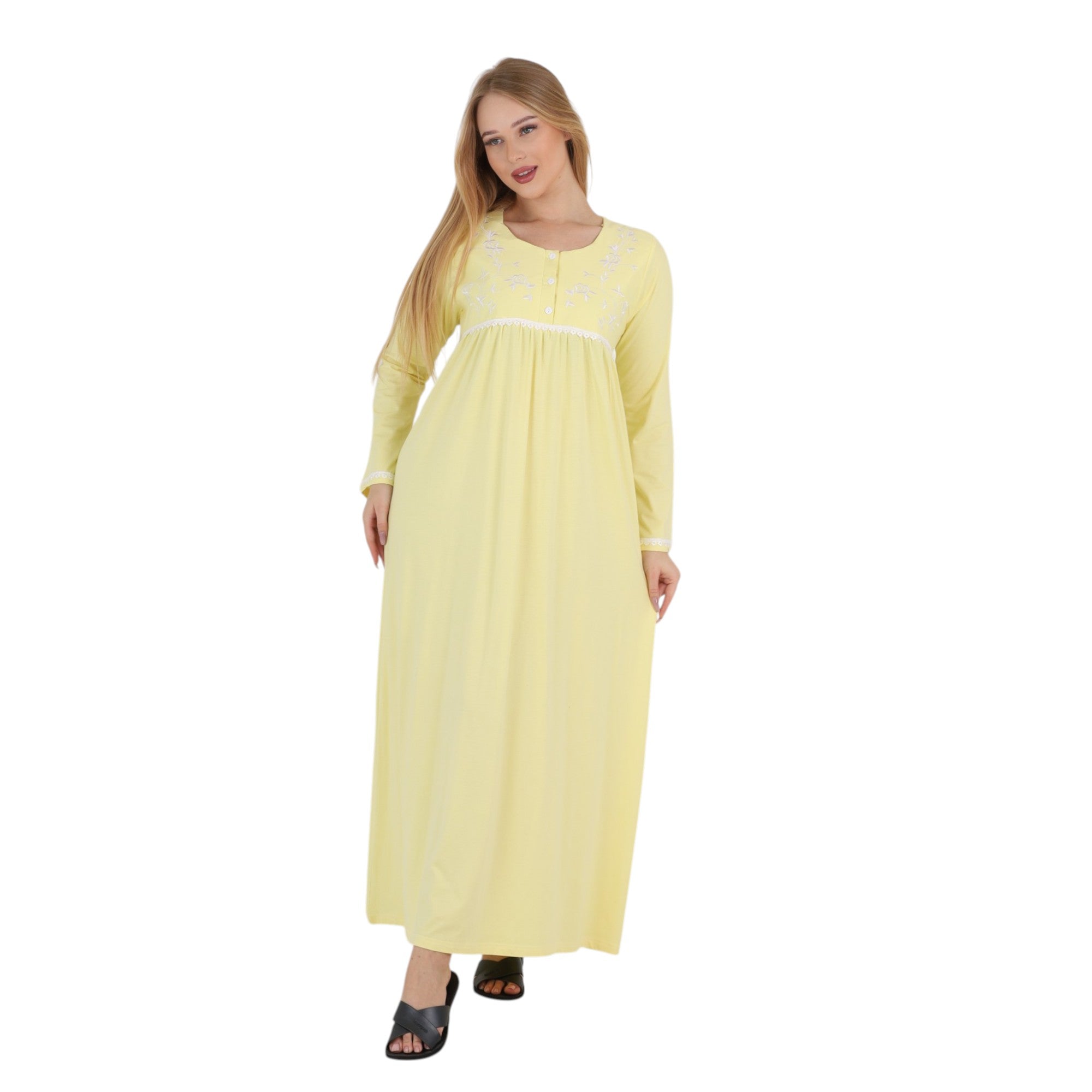 Luxury Embroidered Maxi Abaya