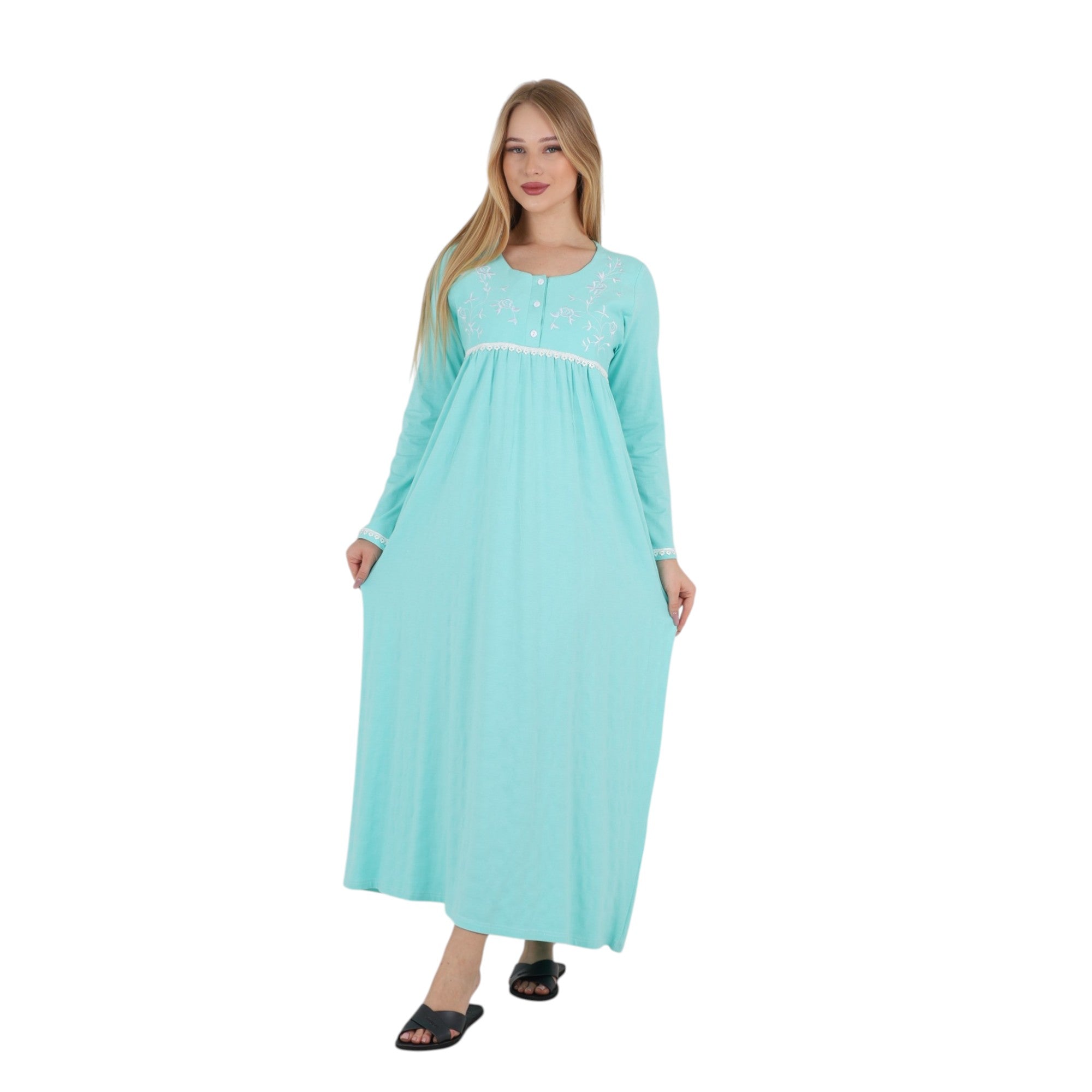 Luxury Embroidered Maxi Abaya